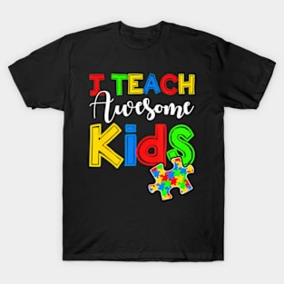 Autism Awareness Special ED Teacher T-Shirt